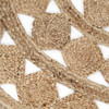 Ručno rađeni pleteni tepih od jute 120 cm 133711