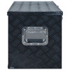Aluminijska kutija 1085 x 370 x 400 mm crna 144846