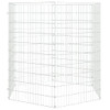Kavez za zečeve sa 6 panela 54x100 cm od pocinčanog željeza 171581