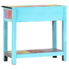 Ručno obojeni konzolni stol 80x35x75 cm od masivnog drva manga 286160