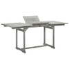 Vrtni blagovaonski stol (120-170) x 80 x 75 cm od drva bagrema 316575