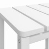 Vrtni stol Adirondack bijeli 38 x 38 x 46 cm HDPE 318641