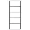 Stalak za ručnike crni 45 x 10 x 115 cm čelični 336118