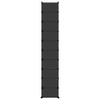 Stalak za cipele crni 44 x 32 x 174 cm PP 340560