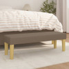 Klupa smeđesivi 100x30x30 cm od tkanine 346656