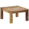 Stolić za kavu 60 x 60 x 35 cm od masivnog obnovljenog drva 337273