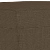 Klupa smeđa 70 x 35 x 41 cm od tkanine 349370