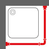 Sealskin set šipki za zavjesu za tuš Easy-Roll mat aluminijski 432041