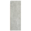 Viseći zidni ormarić siva boja betona 69,5 x 32,5 x 90 cm 812316
