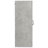 Viseći zidni ormarić siva boja betona 69,5 x 34 x 90 cm 812289
