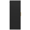 Viseći zidni ormarić crni 69,5 x 34 x 90 cm 812277