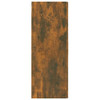 Viseći zidni ormarić boja dimljenog hrasta 69,5 x 34 x 90 cm 817381