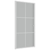 Unutarnja vrata 102,5x201,5 cm Bijela od mat stakla i aluminija 350583