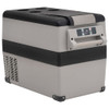 Prijenosni hladnjak s ručkom i adapterom crno-sivi 55 L PP i PE 3154643