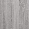 Kupaonski ormarić siva boja hrasta 80 x 33 x 60 cm drveni 831626