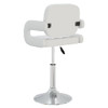 Okretne blagovaonske stolice od umjetne kože 6 kom bijele 3089116