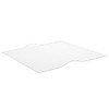 Zaštita za stol mat 90 x 90 cm 2 mm PVC 288278