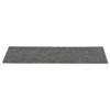 Samoljepljivi otirači za stepenice 15 kom 76 x 20 cm sivo-smeđi 326932