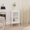 Komoda 38 x 35 x 70 cm od metala i stakla 336062
