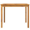 Vrtni blagovaonski stol 90 x 90 x 74 cm masivno bagremovo drvo 362240