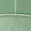 Staklenik s čeličnim okvirom zeleni 4 m² 2 x 2 x 2 m 364073