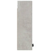 Zidni kupaonski ormarić siva boja betona 32 x 20 x 67 cm 811299