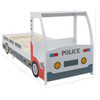 Dječji krevet u obliku policijskog auta sa stolom 90 x 200 cm 244012