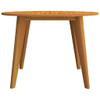 Vrtni stol Ø 110 x 75 cm od masivnog bagremovog drva 310301