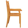 Vanjske blagovaonske stolice 3 kom od masivnog bagremovog drva 310306