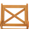 Vanjske blagovaonske stolice 3 kom od masivnog bagremovog drva 310306