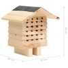 314814  Bee Hotel Solid Firwood 22x20x20 cm 314814