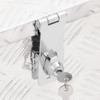 Kutija za pohranu srebrna 90 x 47 x 33,5 cm aluminijska 152254