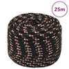 Brodski konop crni 14 mm 25 m od polipropilena 152356