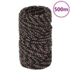 Brodski konop crni 2 mm 500 m od polipropilena 152321