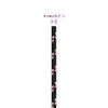 Brodski konop crni 6 mm 250 m od polipropilena 152340
