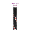 Brodski konop crni 16 mm 25 m od polipropilena 152360
