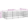 Vanjski kavez za pse čelični 7,51 m² 3124600