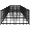 Vanjski kavez za pse čelični 18,77 m² 3124587