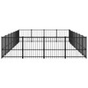 Vanjski kavez za pse čelični 26,35 m² 3124629