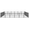 Vanjski kavez za pse čelični 33,87 m² 3124643