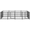 Vanjski kavez za pse čelični 7,51 m² 3124664