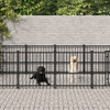 Vanjski kavez za pse čelični 18,77 m² 3124606