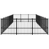 Vanjski kavez za pse čelični 22,58 m² 3124621