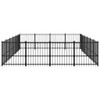 Vanjski kavez za pse čelični 22,58 m² 3124628