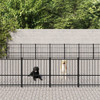 Vanjski kavez za pse čelični 94,09 m² 3124663