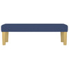 Klupa plavi 100x30x30 cm od tkanine 346658