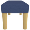 Klupa plavi 100x30x30 cm od tkanine 346658