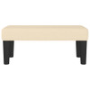 Klupa krem 70 x 30 x 30 cm od tkanine 346621