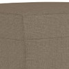 Klupa smeđesiva 70 x 35 x 41 cm od tkanine 349374