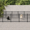 Vanjski kavez za pse čelični 28,23 m² 3124623